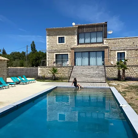 Mas Piralet Ardeche En Pierre Piscine 6*12 Pool House Equipe Le Garn